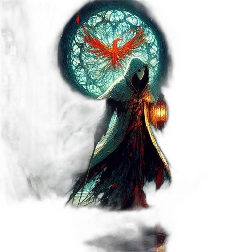 dragon, mask, dress, creature transparent PNG cut-out