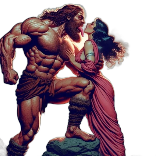 comic book art, fantasy art, concept art, fire transparent PNG cut-out