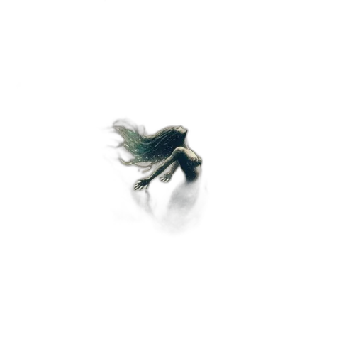 dragon, creature, hair, animal transparent PNG cut-out
