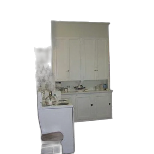 furniture, 3d render, small, kitchen transparent PNG cut-out