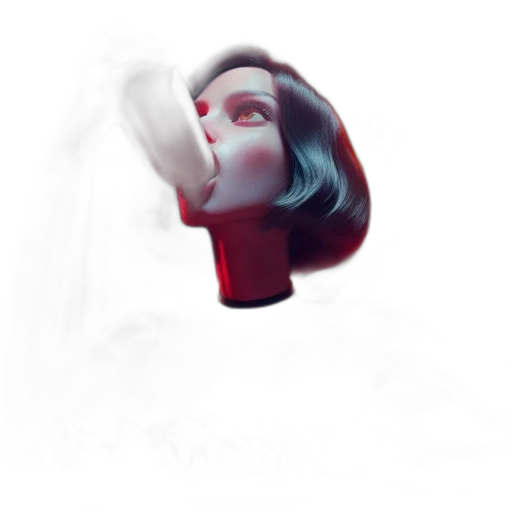 face, mask, robot, creature transparent PNG cut-out
