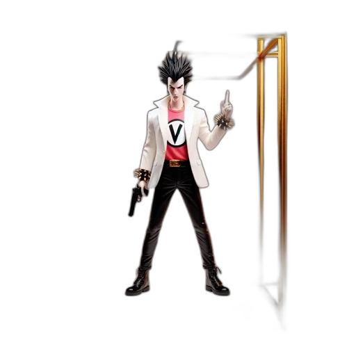 staff, weapon, sword, jacket transparent PNG cut-out