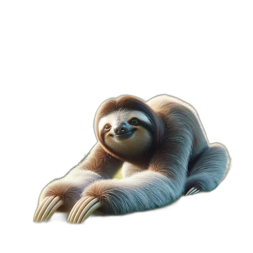 creature, animal, staff, hair transparent PNG cut-out