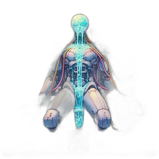 robot, creature, jewelry, dress transparent PNG cut-out