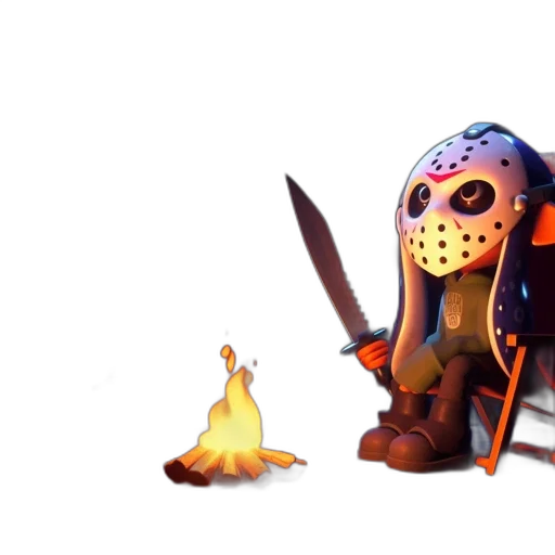 mask, concept art, 3d render, fantasy art transparent PNG cut-out