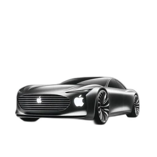 car, 3d render, concept art, photorealistic transparent PNG cut-out