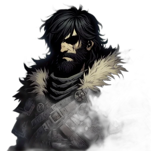 sword, mask, face, staff transparent PNG cut-out