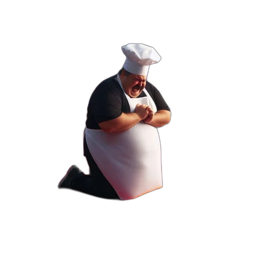 food, hat, staff, bottle transparent PNG cut-out