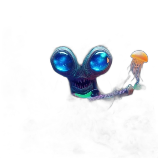 staff, mask, creature, dragon transparent PNG cut-out
