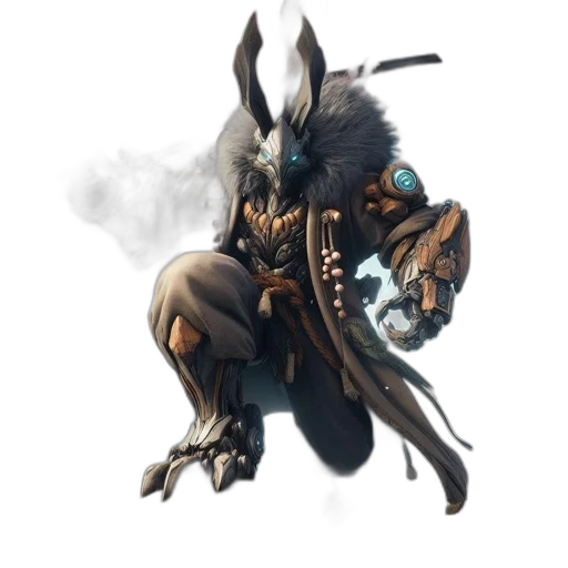 dragon, mask, weapon, staff transparent PNG cut-out