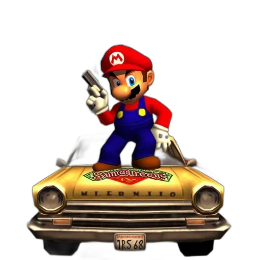 car, weapon, animal, hat transparent PNG cut-out