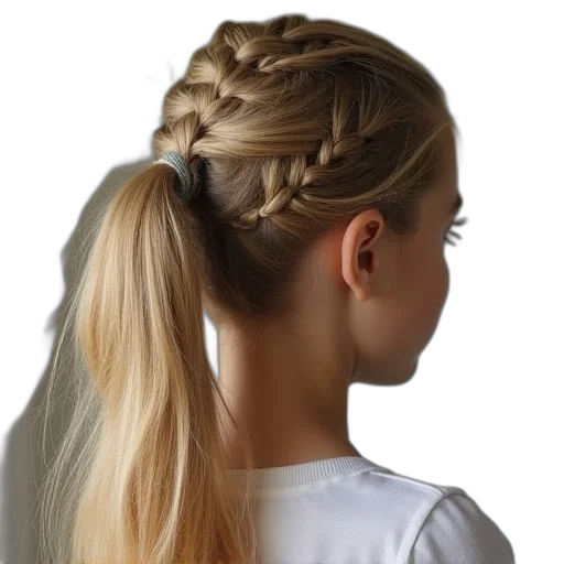 hair, jewelry, crown, staff transparent PNG cut-out