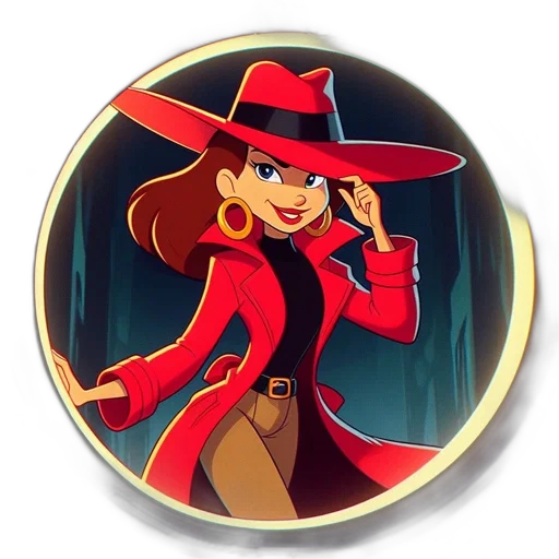 hat, jewelry, staff, cartoon transparent PNG cut-out