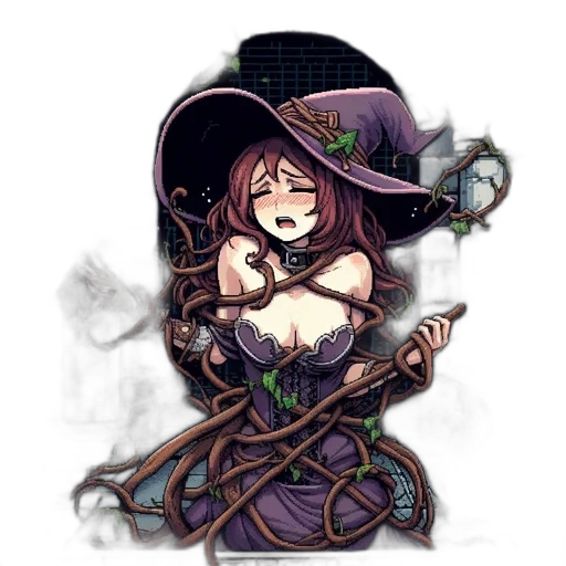 staff, hat, weapon, jewelry transparent PNG cut-out