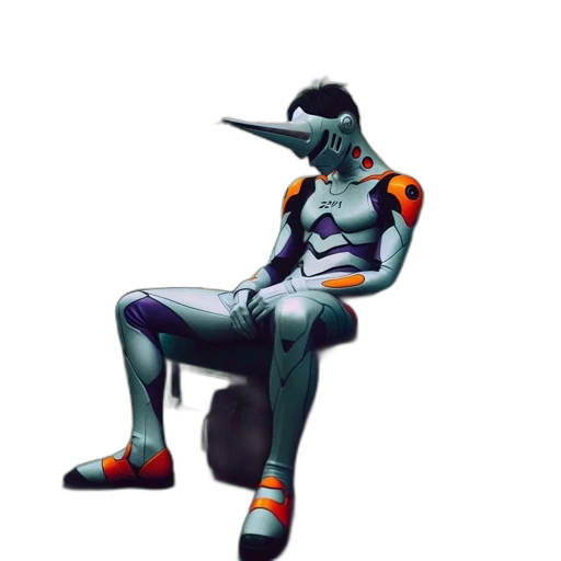 robot, staff, creature, furniture transparent PNG cut-out