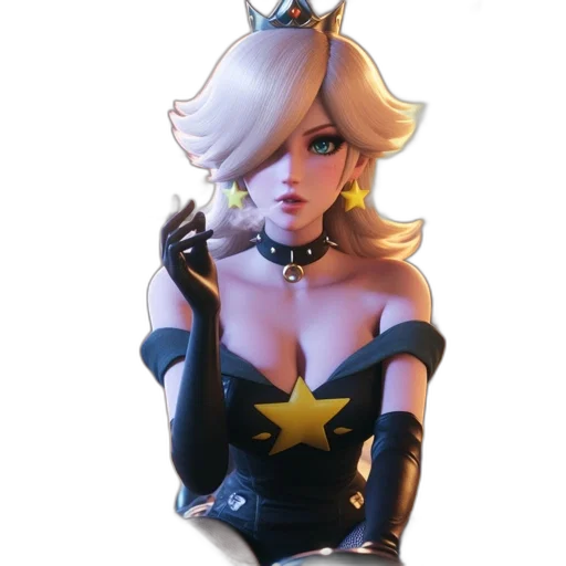 crown, staff, dress, weapon transparent PNG cut-out