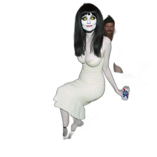 dress, creature, mask, shoes transparent PNG cut-out