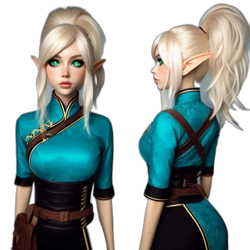 staff, concept art, fantasy art, 3d render transparent PNG cut-out
