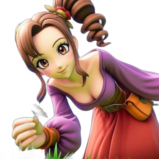 staff, weapon, face, dress transparent PNG cut-out