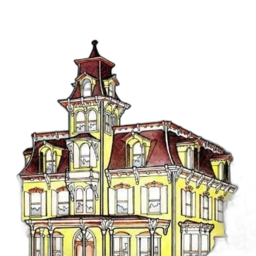building, furniture, concept art, watercolor transparent PNG cut-out