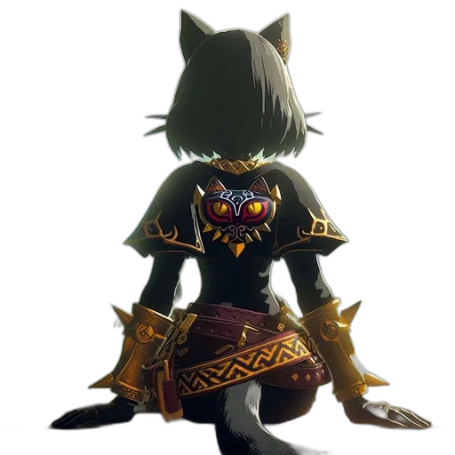 mask, staff, animal, creature transparent PNG cut-out