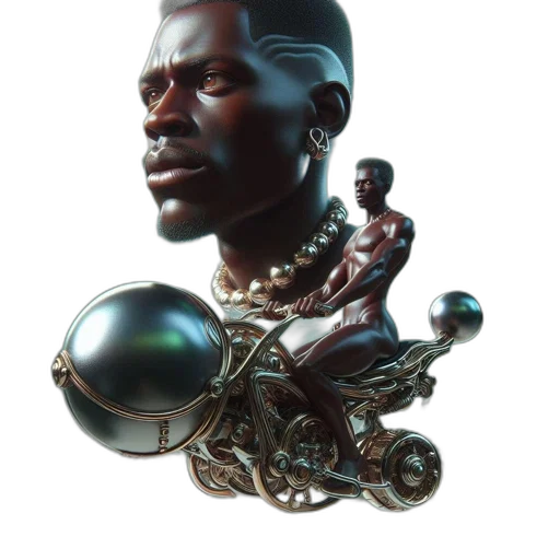 jewelry, crown, face, robot transparent PNG cut-out