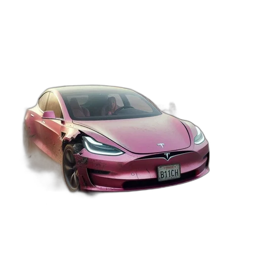 car, robot, 3d render, concept art transparent PNG cut-out