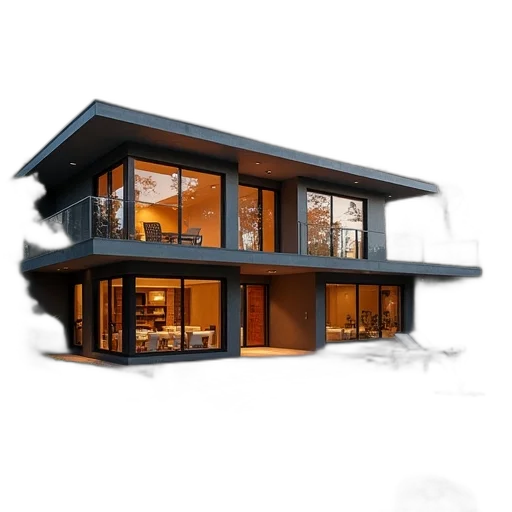 building, furniture, 3d render, photorealistic transparent PNG cut-out