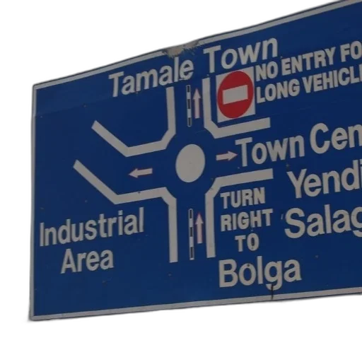 city street, blue, sign, white transparent PNG cut-out