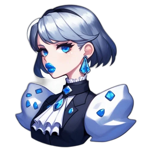 staff, robot, face, pixel art transparent PNG cut-out