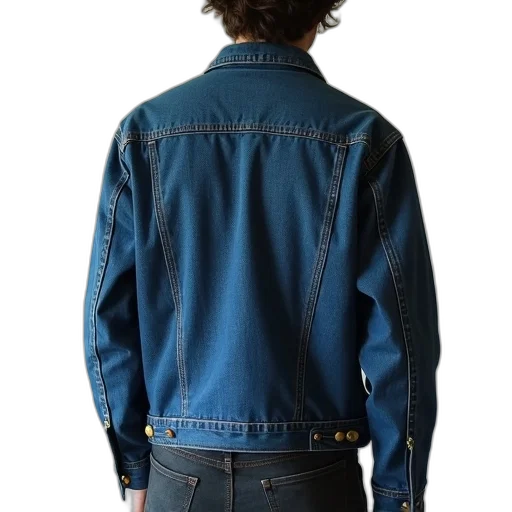 jacket, hair, staff, blue transparent PNG cut-out