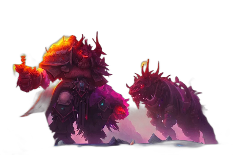 dragon, creature, crown, concept art transparent PNG cut-out