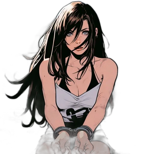 dress, comic book art, concept art, cartoon transparent PNG cut-out