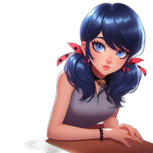 dress, face, staff, weapon transparent PNG cut-out