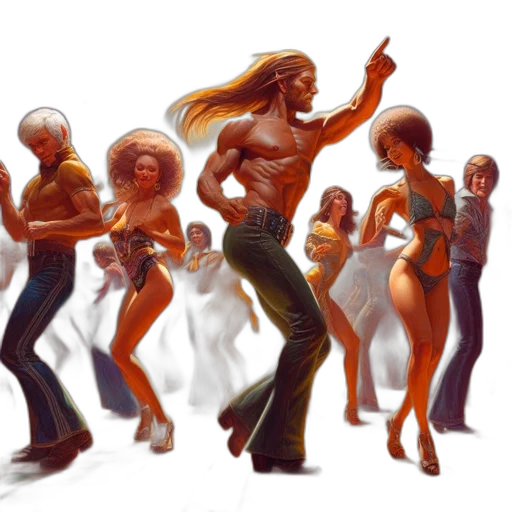 concept art, comic book art, fantasy art, pixel art transparent PNG cut-out