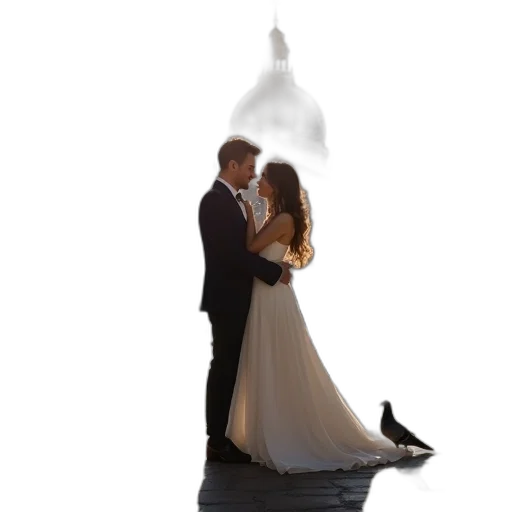 dress, umbrella, crown, shoes transparent PNG cut-out