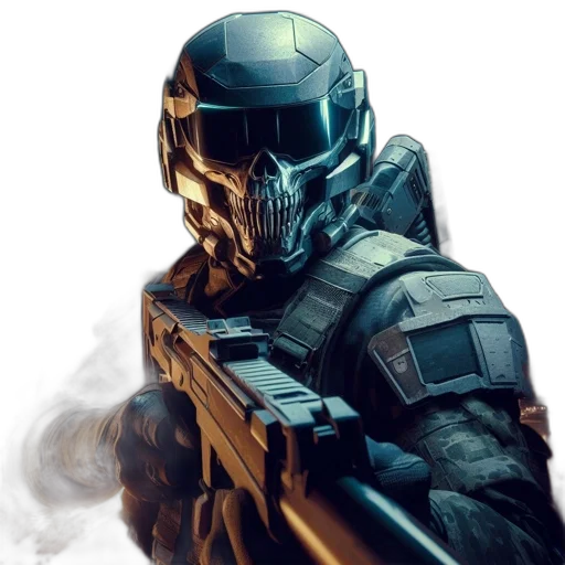 robot, mask, concept art, comic book art transparent PNG cut-out