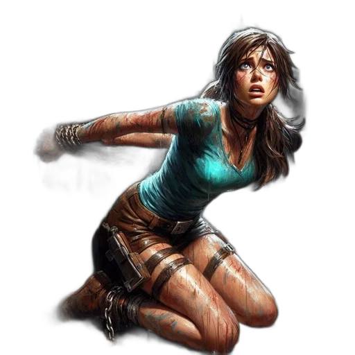 concept art, comic book art, fantasy art, photorealistic transparent PNG cut-out