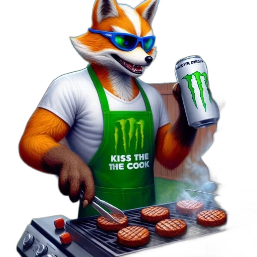 food, robot, staff, jacket transparent PNG cut-out