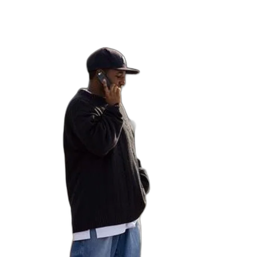 jacket, staff, hat, man transparent PNG cut-out