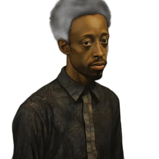 face, staff, hair, jacket transparent PNG cut-out