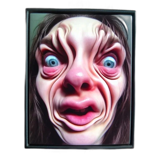 face, mask, creature, animal transparent PNG cut-out