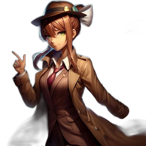 staff, hat, jacket, weapon transparent PNG cut-out