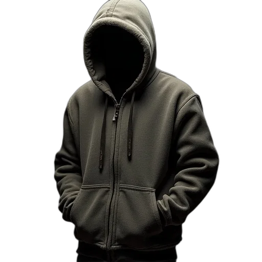 jacket, staff, 3d render, photorealistic transparent PNG cut-out