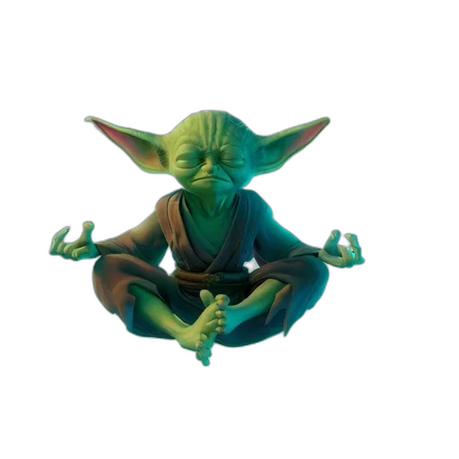 staff, mask, 3d render, concept art transparent PNG cut-out