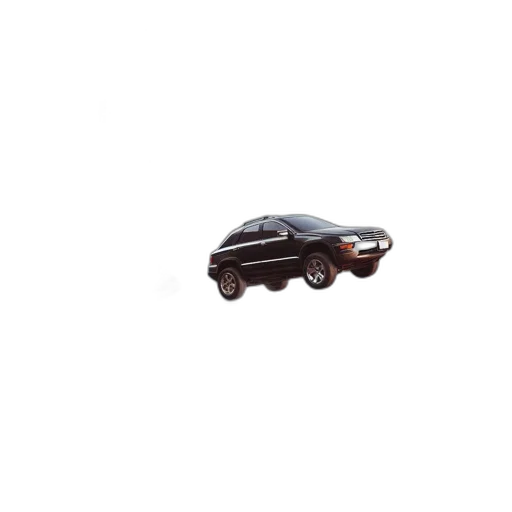 car, 3d render, concept art, pixel art transparent PNG cut-out
