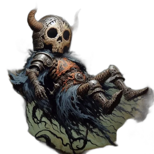 mask, creature, staff, face transparent PNG cut-out