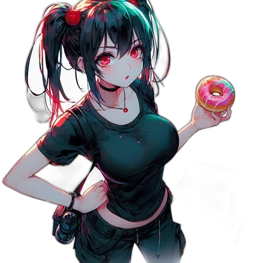 food, weapon, staff, anime transparent PNG cut-out