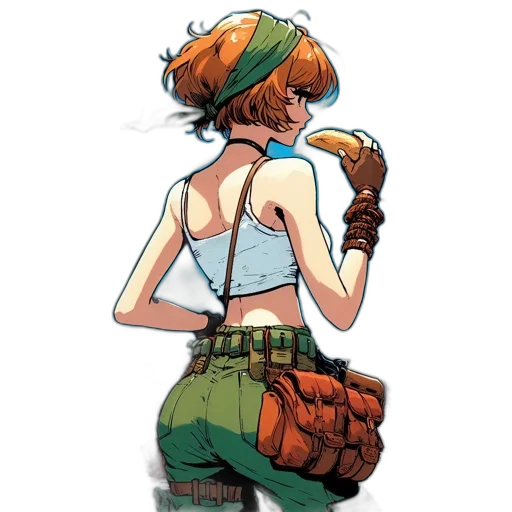 staff, hat, weapon, concept art transparent PNG cut-out