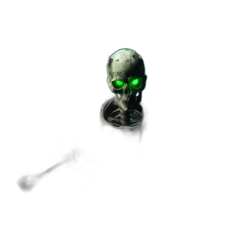 staff, weapon, robot, creature transparent PNG cut-out